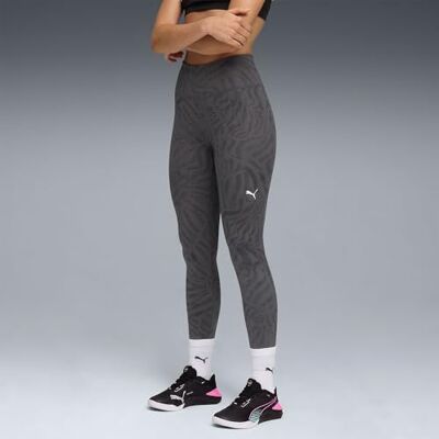 PUMA Medias unisex W Tad Essential Ribbon Stripe Aop Hw 7/8 (paquete de 1) PUMA Medias unisex W Tad Essential Ribbon Stripe Aop Hw 7/8 (paquete de 1)
