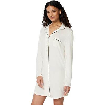 Amazon Essentials Camisa para Dormir Tipo Tubo (Disponible en Tallas Grandes) Mujer, Marfil, XXL Amazon Essentials Camisa para Dormir Tipo Tubo (Disponible en Tallas Grandes) Mujer, Marfil, XXL