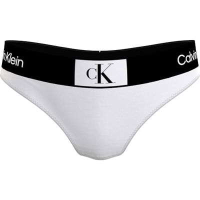 Calvin Tangas para Mujer, Blanco (Pvh Classic White), M Calvin Tangas para Mujer, Blanco (Pvh Classic White), M