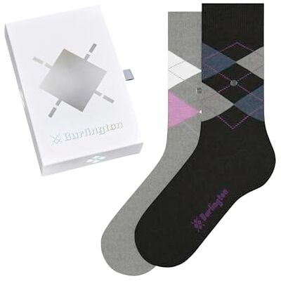 Burlington Women's Basic Gift Box calcetines algodón transpirable Burlington Women's Basic Gift Box calcetines algodón transpirable
