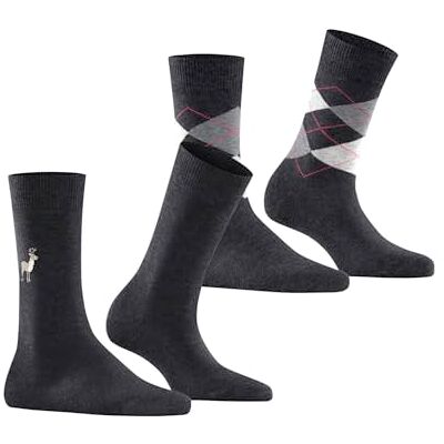 Burlington Everyday X-Mas Multipack W So algodón estampados 2 pares, Calcetines Mujer, Gris Grey Mix 0070, 36-41 Burlington Everyday X-Mas Multipack W So algodón estampados 2 pares, Calcetines Mujer, Gris Grey Mix 0070, 36-41