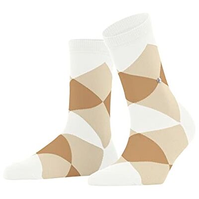 Burlington Bonnie W Sso algodón estampados 1 par, Calcetines Mujer, Blanco Off-White 2040, 36-41 Burlington Bonnie W Sso algodón estampados 1 par, Calcetines Mujer, Blanco Off-White 2040, 36-41