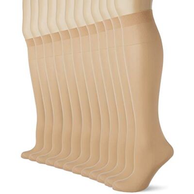 Dim , Mini, Medias Eco, Maxi resistencia Mujer x12, Beige (Capri 2m4), 35, 41 Dim , Mini, Medias Eco, Maxi resistencia Mujer x12, Beige (Capri 2m4), 35, 41