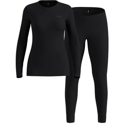 Odlo Merino Fundamentals Set Long Juego de Capas Base Mujer Odlo Merino Fundamentals Set Long Juego de Capas Base Mujer