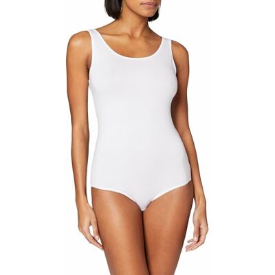 Calida Natural Comfort Body sin mangas para señora, se abre con tres botones a presión Calida Natural Comfort Body sin mangas para señora, se abre con tres botones a presión