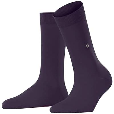 Burlington Lady W So algodón lisos 1 par, Calcetines Mujer, Rojo Wineberry 8761, 36-41 Burlington Lady W So algodón lisos 1 par, Calcetines Mujer, Rojo Wineberry 8761, 36-41