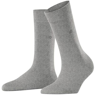 Burlington Bloomsbury W So lana algodón lisos 1 par, Calcetines Mujer, Gris Light Grey 3770, 36-41 Burlington Bloomsbury W So lana algodón lisos 1 par, Calcetines Mujer, Gris Light Grey 3770, 36-41