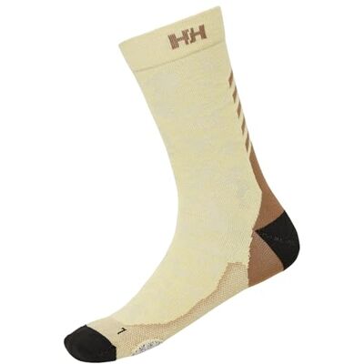 Helly Hansen Unisex Trail Crew Sock, Yellow Pear, 45-47 Helly Hansen Unisex Trail Crew Sock, Yellow Pear, 45-47