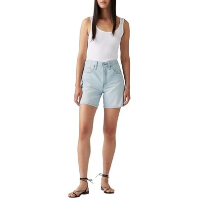 Levi's Mujer 501 Mid Thigh Lightweight, Pantalones Cortos, Make Memorable Short Ltw, 25W Levi's Mujer 501 Mid Thigh Lightweight, Pantalones Cortos, Make Memorable Short Ltw, 25W