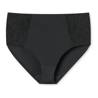 Schiesser Bragas de Mujer Midi de Encaje Air Slip, Negro_, 42 Schiesser Bragas de Mujer Midi de Encaje Air Slip, Negro_, 42