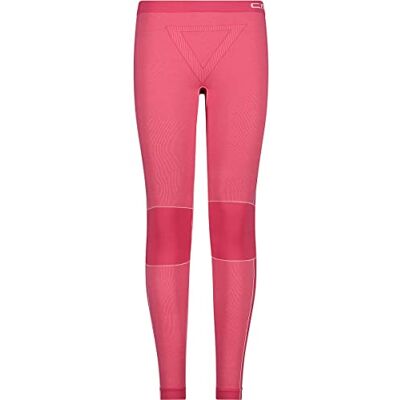 CMP Pantalón Largo Mujer Sin Costuras, Fucsia Mel., 42/44 CMP Pantalón Largo Mujer Sin Costuras, Fucsia Mel., 42/44