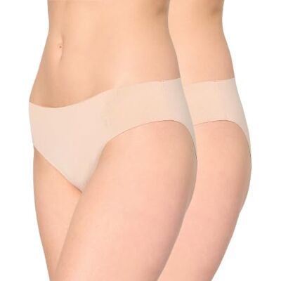 Nur Die Invisible Slip 2er-Pack – Nahtlose Unterwäsche Aus Ultraleichter Mikrofaser Unsichtbar & Seamless Unterhosen Cierre Mujer (Pack de 2) Nur Die Invisible Slip 2er-Pack – Nahtlose Unterwäsche Aus Ultraleichter Mikrofaser Unsichtbar & Seamless Unterhosen Cierre Mujer (Pack de 2)