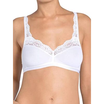 Sloggi Romance Si, Sujetador Mujer, Blanco (White), 85A Sloggi Romance Si, Sujetador Mujer, Blanco (White), 85A