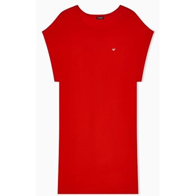 Giorgio Armani Bata Corta para Mujer, diseño de Tachuelas, Color Rojo, Talla M Giorgio Armani Bata Corta para Mujer, diseño de Tachuelas, Color Rojo, Talla M
