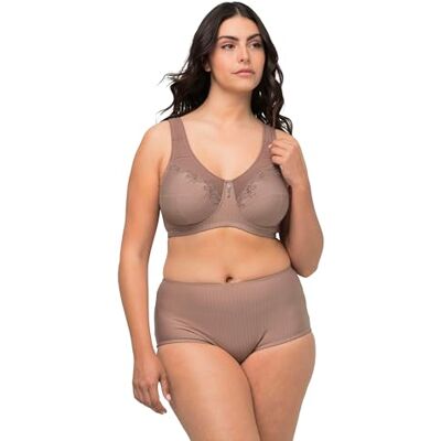 Ulla Popken Sujetador de Alivio, Copa C-g Sujetador de Alivio Mujer (Pack de 1) Ulla Popken Sujetador de Alivio, Copa C-g Sujetador de Alivio Mujer (Pack de 1)