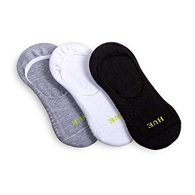 HUE Women's Air Cushion No-Show Liner Socks, 3-Pair HUE Women's Air Cushion No-Show Liner Socks, 3-Pair