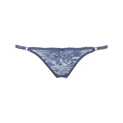 Giorgio Armani Eternal Lace T-Tanga para Mujer, Azul, XL, Azul, XL Giorgio Armani Eternal Lace T-Tanga para Mujer, Azul, XL, Azul, XL