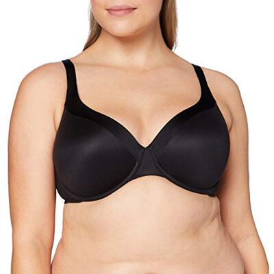 Triumph Mujer Body Make-Up Soft Touch Whp, Wired Padded Bra, Black, 100C Triumph Mujer Body Make-Up Soft Touch Whp, Wired Padded Bra, Black, 100C