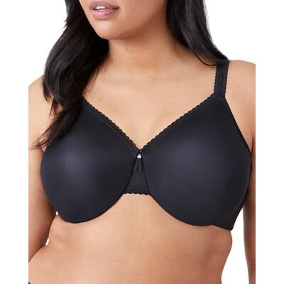 Wacoal Simple Shaping Unlined Full Coverage Minimizer Bra, 857109 Sujetador, Noir (Black), 95C, C para Mujer Wacoal Simple Shaping Unlined Full Coverage Minimizer Bra, 857109 Sujetador, Noir (Black), 95C, C para Mujer