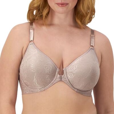 Bali Women's Comfort Revolution Front-Close Shaping Underwire Bra, Warm Bali Women's Comfort Revolution Front-Close Shaping Underwire Bra, Warm