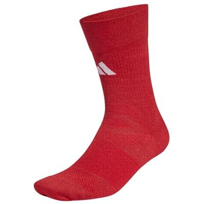 Adidas Unisex adulto Football Crew Performance Socks Cushioned, team power red 2/white, 42-45 Adidas Unisex adulto Football Crew Performance Socks Cushioned, team power red 2/white, 42-45
