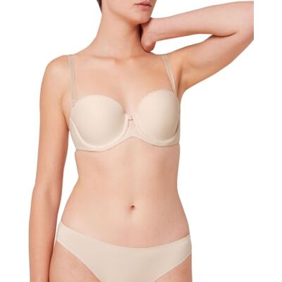Triumph Mujer Pure Micro Wdp, Bra, Cameo Beige, 90B Triumph Mujer Pure Micro Wdp, Bra, Cameo Beige, 90B