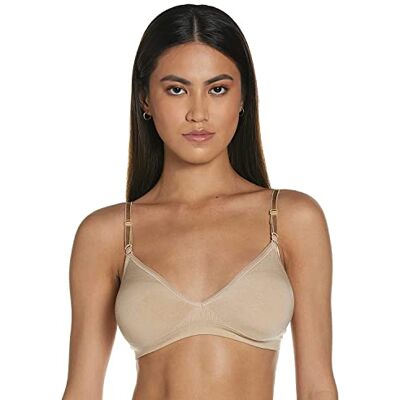 Hanes Women's Comfy Support Wire Free Bra Bra, Nude Heather, 2X-Large Hanes Women's Comfy Support Wire Free Bra Bra, Nude Heather, 2X-Large