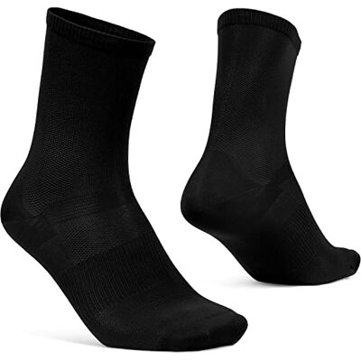 GripGrab Airflow Lightweight Calcetines de Ciclismo, Unisex Adulto, Negro, M (41-44) GripGrab Airflow Lightweight Calcetines de Ciclismo, Unisex Adulto, Negro, M (41-44)