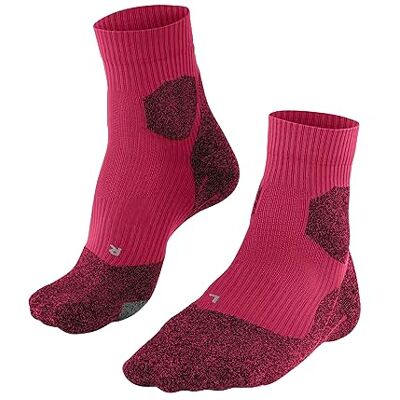 FALKE RU Trail Grip W So hilo funcional antiampollas 1 par, Calcetines para correr Mujer, Rojo Rose 8564, 37-38 FALKE RU Trail Grip W So hilo funcional antiampollas 1 par, Calcetines para correr Mujer, Rojo Rose 8564, 37-38