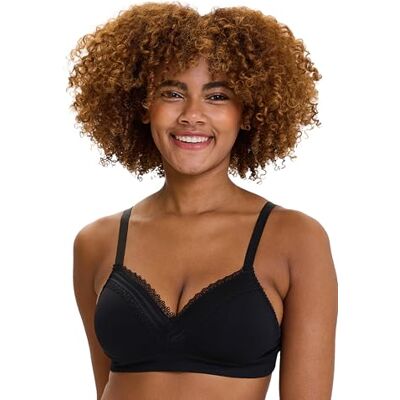 Sans Complexe , Bras de latón sin Refuerzos, Agathe, GCE Negro, M Sans Complexe , Bras de latón sin Refuerzos, Agathe, GCE Negro, M