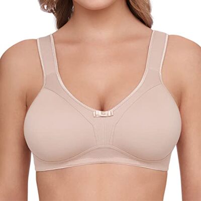 Susa Sujetador para Mujer 7619 sin Aros, Color marrón (Capuchino 103), 95C EU, Marrón (Cappuccino 103), 95C Susa Sujetador para Mujer 7619 sin Aros, Color marrón (Capuchino 103), 95C EU, Marrón (Cappuccino 103), 95C