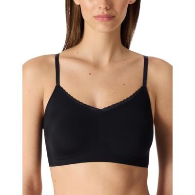 Schiesser Nahtloses Bustier Spaghettiträger Mit Herausnehmbaren Pads Invisible Soft Sujetador Mujer (Pack de 1) Schiesser Nahtloses Bustier Spaghettiträger Mit Herausnehmbaren Pads Invisible Soft Sujetador Mujer (Pack de 1)