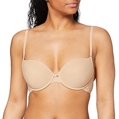 Triumph Mujer Lovely Micro Whum, Push-Up Bra, Smooth Skin, 90C Triumph Mujer Lovely Micro Whum, Push-Up Bra, Smooth Skin, 90C