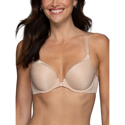 Vanity Fair Sujetador de Cierre Frontal con Aros Sin Pinchazos (34b-44ddd) Sujetador Mujer (Pack de 1) Vanity Fair Sujetador de Cierre Frontal con Aros Sin Pinchazos (34b-44ddd) Sujetador Mujer (Pack de 1)