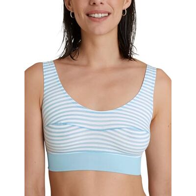 Calida Amalfi Journey Sujetador para Mujer con Cintura Ancha y Suave, Cascade Blue, 36-38 Calida Amalfi Journey Sujetador para Mujer con Cintura Ancha y Suave, Cascade Blue, 36-38