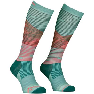 ORTOVOX YPSILANTI ALL MOUNTAIN LONG SOCKS W C: ice waterfall_ T: 42-44 ORTOVOX YPSILANTI ALL MOUNTAIN LONG SOCKS W C: ice waterfall_ T: 42-44