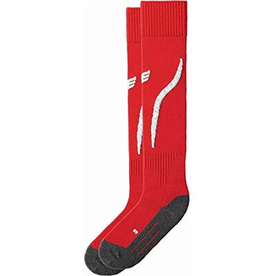 erima Tanaro Calcetines de Fútbol, Unisex niños, Rojo / Blanco, XS erima Tanaro Calcetines de Fútbol, Unisex niños, Rojo / Blanco, XS