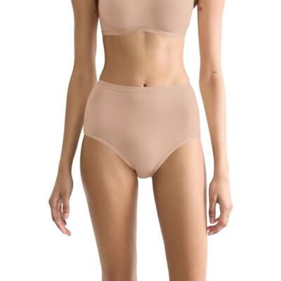 Sloggi Women's GO Daily Cotton Highwaist 3P Bragas de algodón, Color Beige, S (3 Unidades), New Beige, S Sloggi Women's GO Daily Cotton Highwaist 3P Bragas de algodón, Color Beige, S (3 Unidades), New Beige, S