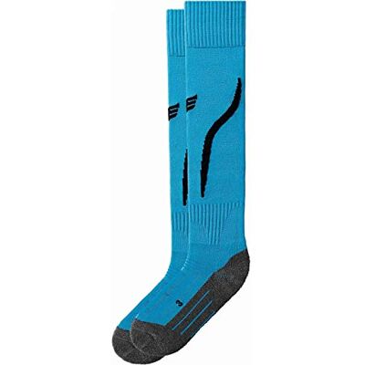 erima Tanaro Calcetines de Fútbol, Unisex niños, Curacao / Negro, S erima Tanaro Calcetines de Fútbol, Unisex niños, Curacao / Negro, S