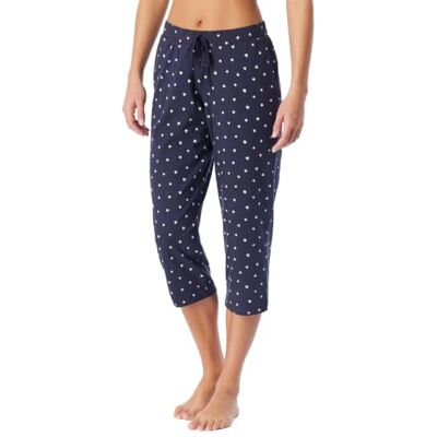 Schiesser Pantalones de Dormir para Mujer, 3/4 de Largo, de algodón, elástico, de Calidad única, Mezcla y Parte Inferior de Pijama (1 Unidad), Multicolor 1_, 38 Schiesser Pantalones de Dormir para Mujer, 3/4 de Largo, de algodón, elástico, de Calidad única, Mezcla y Parte Inferior de Pijama (1 Unidad), Multicolor 1_, 38