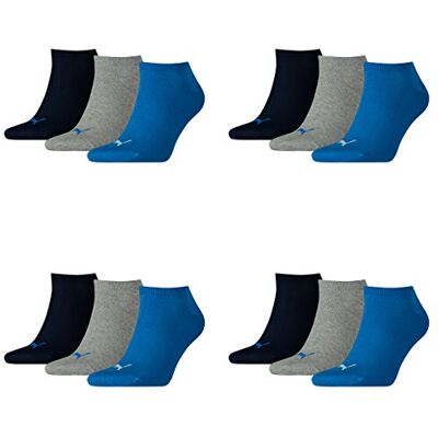 PUMA Invisible sneaker Calcetines tobilleros unisex, pack de 3 PUMA Invisible sneaker Calcetines tobilleros unisex, pack de 3