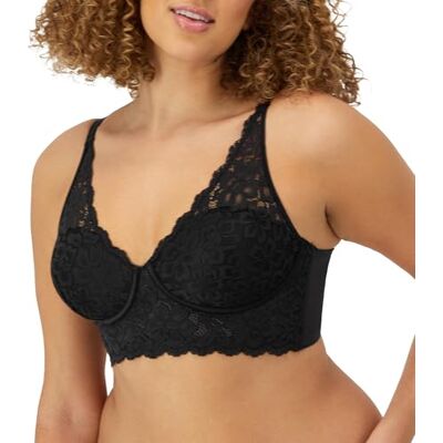 Maidenform Casual Comfort Convertible, Sujetador Estilo Bralette Mujer, Negro (Black Xbk), 95C (Talla del Fabricante: 36C) Maidenform Casual Comfort Convertible, Sujetador Estilo Bralette Mujer, Negro (Black Xbk), 95C (Talla del Fabricante: 36C)