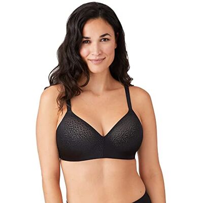 Wacoal Sujetador de Camiseta sin Aros para Mujer., Negro, 95E Wacoal Sujetador de Camiseta sin Aros para Mujer., Negro, 95E
