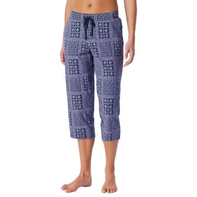 Schiesser Pantalones de Dormir para Mujer (3/4 Largos, algodón elástico, Mezcla + Parte Inferior de Pijama Relajante, 1 Unidad), Multicolor 3_, 38 Schiesser Pantalones de Dormir para Mujer (3/4 Largos, algodón elástico, Mezcla + Parte Inferior de Pijama Relajante, 1 Unidad), Multicolor 3_, 38