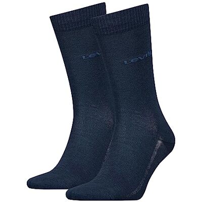 Levi's Classic, Medias Unisexo, Sostenible Azul marino, 39/42 Levi's Classic, Medias Unisexo, Sostenible Azul marino, 39/42
