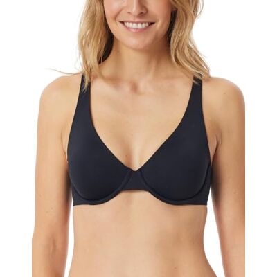 Schiesser Bügel-BH mit Geformten Cups-Unique Micro Sujetador, Negro_, 75D Mujeres Schiesser Bügel-BH mit Geformten Cups-Unique Micro Sujetador, Negro_, 75D Mujeres