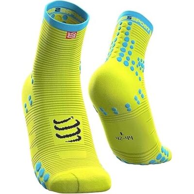 COMPRESSPORT SH3T1FY Calcetines, Sin género, Blanco, L COMPRESSPORT SH3T1FY Calcetines, Sin género, Blanco, L