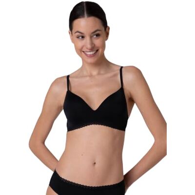 Lovable Imbottito Senza Ferretto In Microfibra Comfort Naturale E Vestibilità Regolabile Intimo Value Micro Donna Sujetador Mujer (Pack de 1) Lovable Imbottito Senza Ferretto In Microfibra Comfort Naturale E Vestibilità Regolabile Intimo Value Micro Donna Sujetador Mujer (Pack de 1)