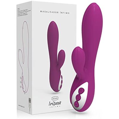 Irisana Masajeador Íntimo para Mujer 10 Niveles Morado Estimulación Interna y Externa Favorece el Suelo Pélvico Silicona sin BPA Salud Íntima Irisana Masajeador Íntimo para Mujer 10 Niveles Morado Estimulación Interna y Externa Favorece el Suelo Pélvico Silicona sin BPA Salud Íntima