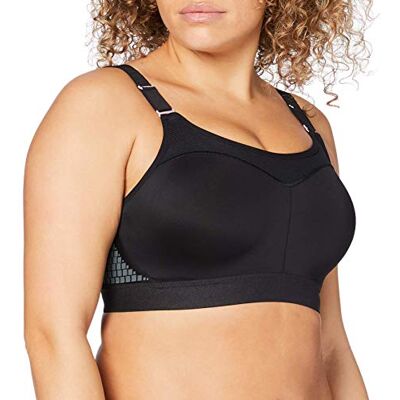 Triumph Mujer Triaction Control Lite W01 Ex, Minimizer Sports Bra, Black, 105E Triumph Mujer Triaction Control Lite W01 Ex, Minimizer Sports Bra, Black, 105E